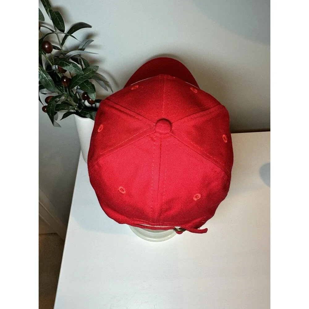 Bubba Gump Shrimp Co Hat Red Snapback Forrest Gump Movie Costume Cap